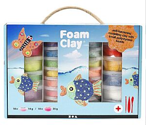 Foam Clay Boetseerset cadeaupakket
