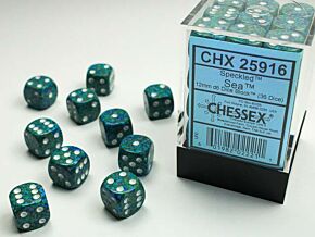CHX25916 gespikkelde dobbelstenen Chessex