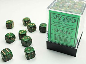 Chessex dobbelstenen gespikkeld Hi-Tech