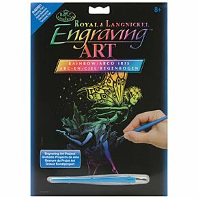 Engraving Art Dancing Fairy