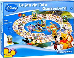 Ganzenbord Disney spel van Clementoni