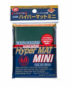 KMC Small Sleeves Hyper Mat Green (60 sleeves)