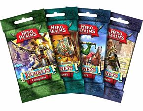 Hero Realms Journeys packs  (Conquest, Discovery, Hunters, Travelers)