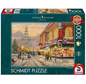 Kerstpuzzel Thomas Kinkade