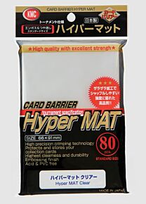 KMC Standard Sleeves 66x91mm Hyper Mat Clear