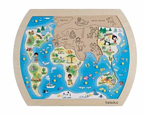 Beleduc knoppuzzel One World