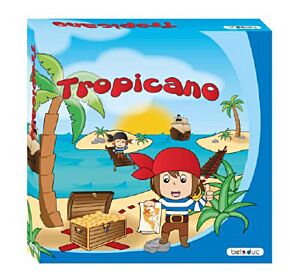 Houten piratenspel Tropicano (Beleduc)