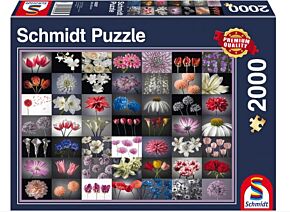 Bloemengroet puzzel Schmidt