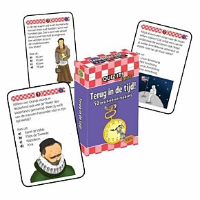 Quiz it junior - Terug in de tijd - 50 geschiedenisraadsels (Schoolsupport)