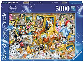 Ravensburger puzzel: Mickey als kunstenaar (5000 puzzelstukken)