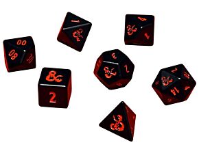 Heavy Metal 7 RPG Set Dice for Dungeons & Dragons (Ultra Pro)