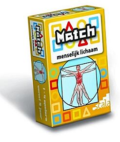Kaartspel Match Menselijk Lichaam - Scala leuker leren