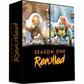 Dice Throne Season One Rerolled Monk v Paladin (Roxley games)