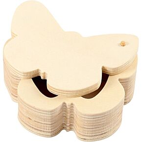 Houten vlinderdoos met magnetische sluiting 56130