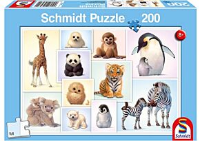 Schmidt Puzzel Wilde Babydieren